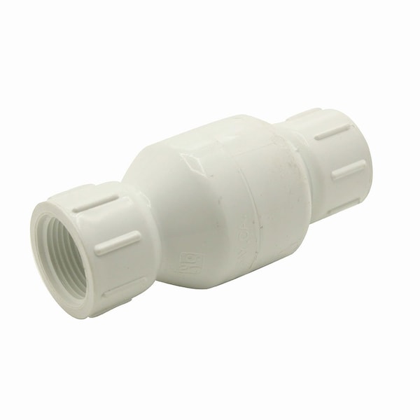 3/4 Threaded PVC Swing Check Valve